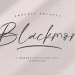 Blackmore Font - Featured Image
