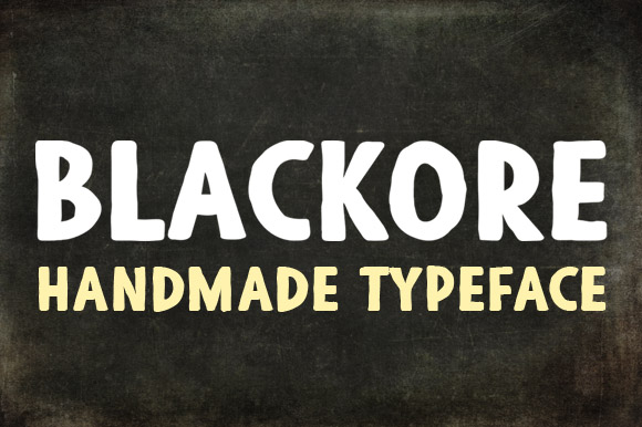 Blackore Handmade Font - Featured Image