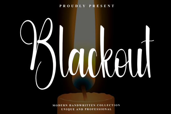 Blackout Font - Featured Image