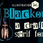 Blackout Font - Featured Image