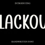 Blackout Font - Featured Image