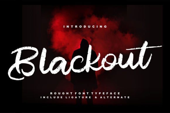 Blackout Font - Featured Image