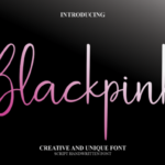 Blackpink Font - Featured Image