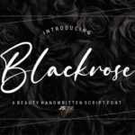 Blackrose Font - Featured Image