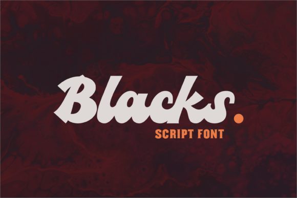 Blacks Font - Featured Image