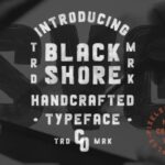 Blackshore Font - Featured Image