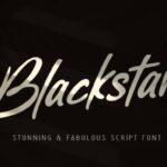 Blackstar Font - Featured Image