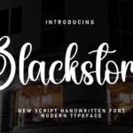 Blackstore Font - Featured Image