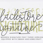 Blackstore Signature Font - Featured Image