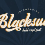 Blacksun Font - Featured Image