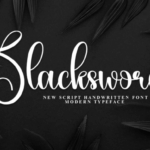 Blacksword Font - Featured Image