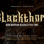 Blackthorn Font - Featured Image
