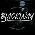 Blackway Font - Featured Image