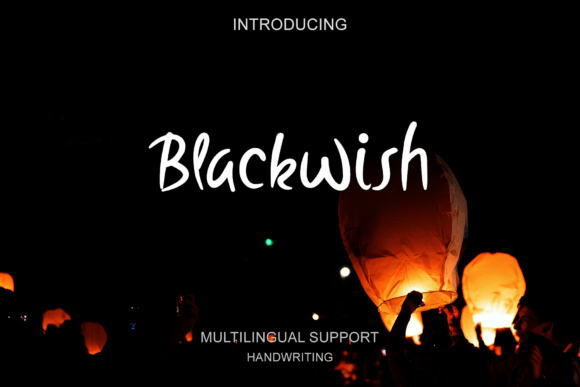 Blackwish Font - Featured Image
