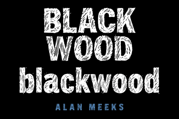 Blackwood Font - Featured Image