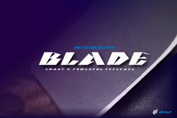 Blade Font - Featured Image
