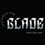 Blade Font - Featured Image
