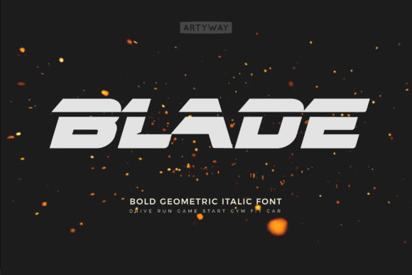 Blade Font - Featured Image