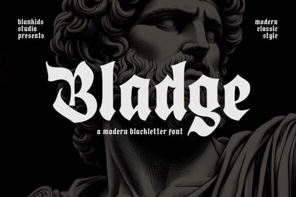 Bladge Font - Featured Image