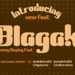 Blagak Font - Featured Image