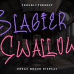 Blagier Swallow Font - Featured Image