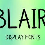 Blair Font - Featured Image