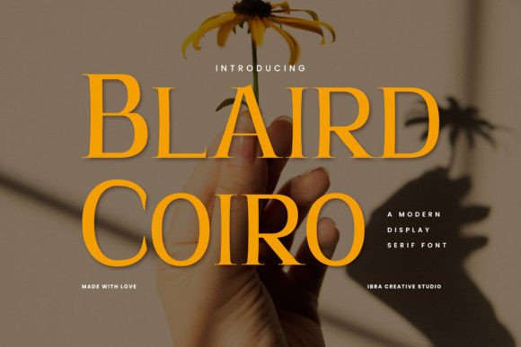 Blaird Coiro Font - Featured Image