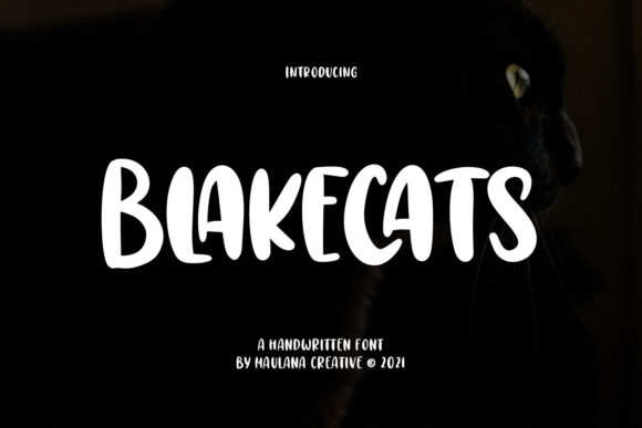 Blakecats Font - Featured Image