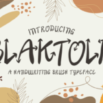 Blaktold Font - Featured Image