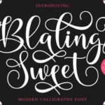 Blaling Sweet Font - Featured Image