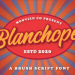 Blanchope Font - Featured Image