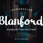 Blanford Font - Featured Image