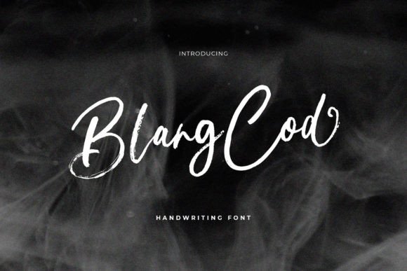 Blang Cod Font - Featured Image