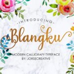 Blangku Font - Featured Image