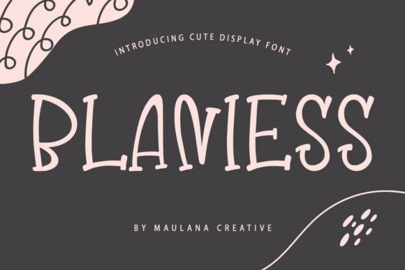 Blaniess Font - Featured Image