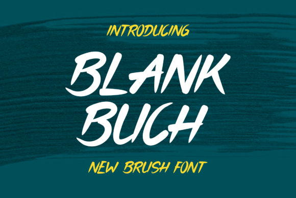 Blank Buch Font - Featured Image
