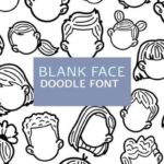 Blank Face Doodle Font - Featured Image