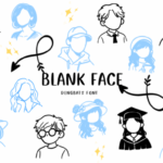 Blank Face Font - Featured Image
