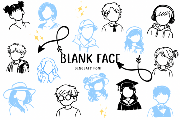 Blank Face Font - Featured Image