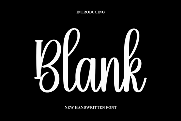 Blank Font - Featured Image