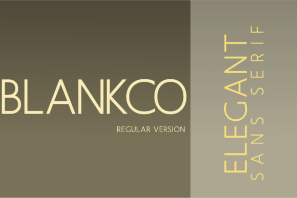 Blankco Font - Featured Image