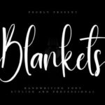 Blankets Font - Featured Image