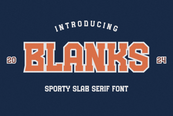 Blanks Font - Featured Image