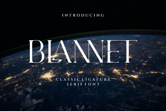 Blannet Font - Featured Image