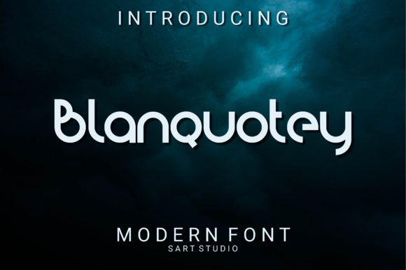 Blanquotey Font - Featured Image