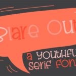 Blare out Font - Featured Image
