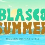 Blasco Summer Font - Featured Image