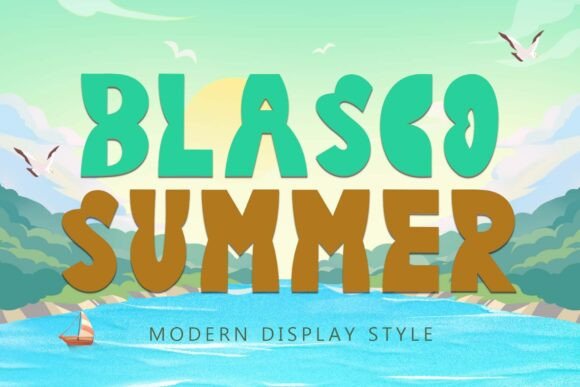 Blasco Summer Font - Featured Image