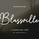 Blassville Font - Featured Image