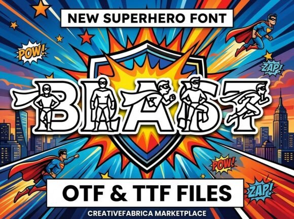 Blast Font - Featured Image